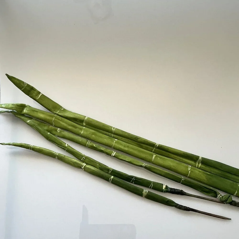 BAMBOO WITH DETACABLE POLES TALL CRAFT DIY BUNDLE ARTIFICAL (FLAWS)